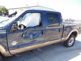 2013 Ford F-350 Lariat Navy Blue Crew Cab 6.7L Turbo Diesel AT 4WD #F22919